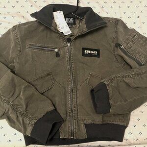 BDG Avril Canvas Bomber Jacket